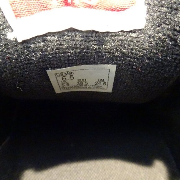 Vans Men's Chukka Low Pro Raven Black Marshmallow Canvas Suede shoes Size 6.5 - Picture 7 of 8